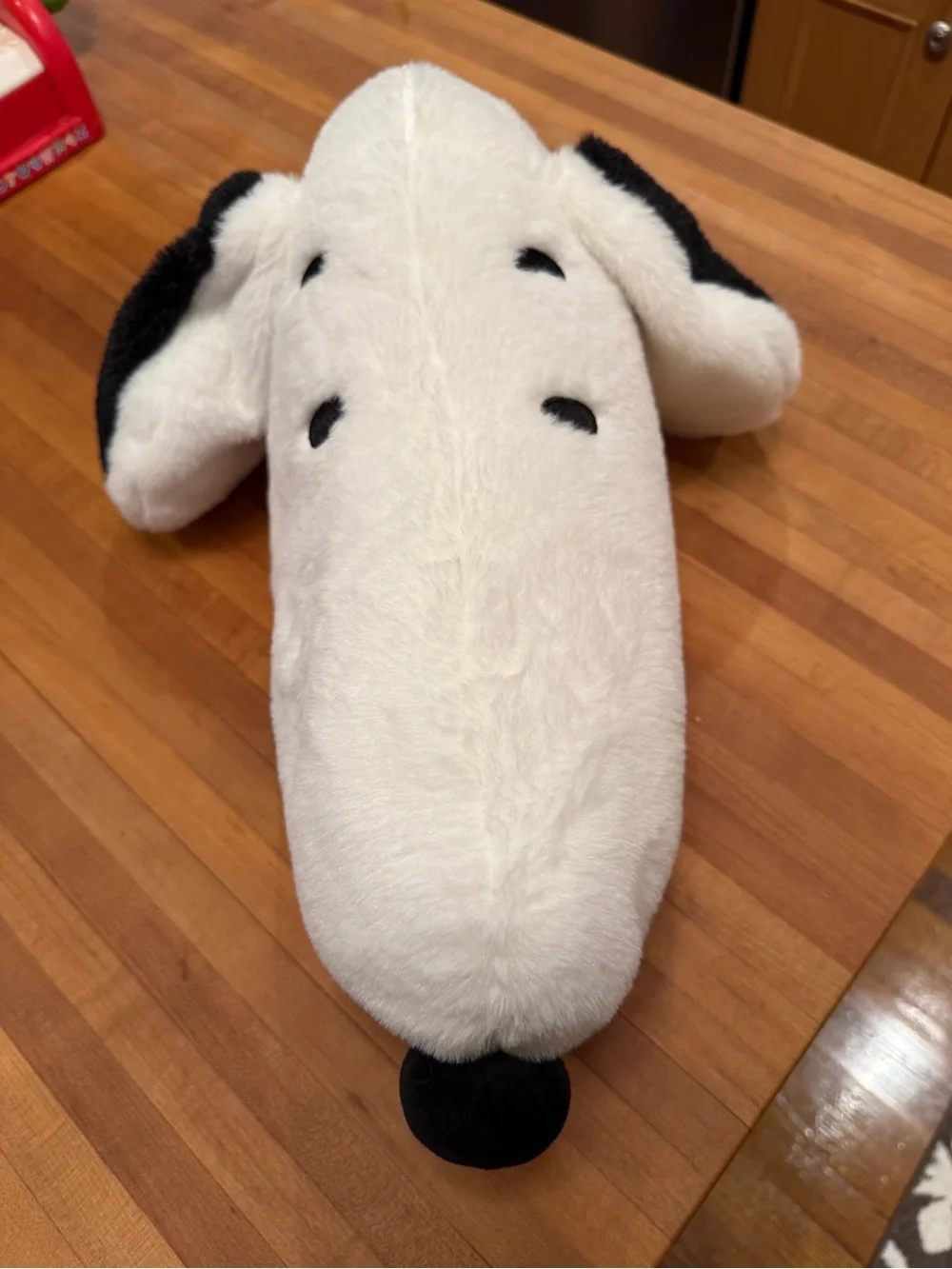 Plush Snoopy Head weighted massage Pillow